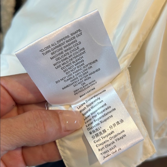 Alp N’Rock Noelle II Shearling Jacket White Black - Picture 11 of 12